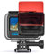 SANDMARC Aqua Filter: Tauchen Filters für GoPro Hero 12, 11, 10, 9 (Protective Housing) - Rot, Magenta und Gelb Filter Set - Tauchen und Schnorchel Zubehör - 3 Pack