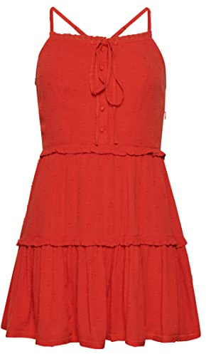 Superdry Womens Vintage Broderie CAMI Dress Lässiges Kleid, Americana Red, S