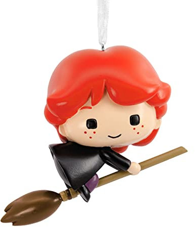 Hallmark Harry Potter Ron Weasley auf Besenstiel Weihnachtsdekoration
