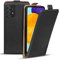 Verco Flip Cover für Samsung Galaxy A53 5G Case, Flipstyle Schutzhülle für Samsung A53 5G Hülle Tasche vertikal klappbare Handyhülle, Schwarz