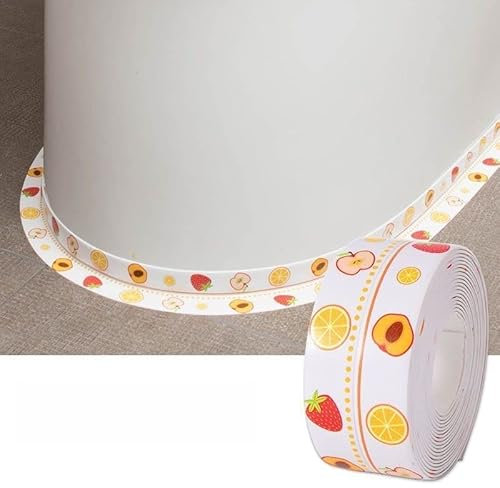 EUYIMOMO dichtungsband selbstklebend Wasserdichter Nahtaufkleber for Küche, Herdplatte fettdicht, Waschbecken Fensterbank Lücke Badezimmer Toilette Aufkleber vollklebend ( Color : G , Size : 3.8*320cm