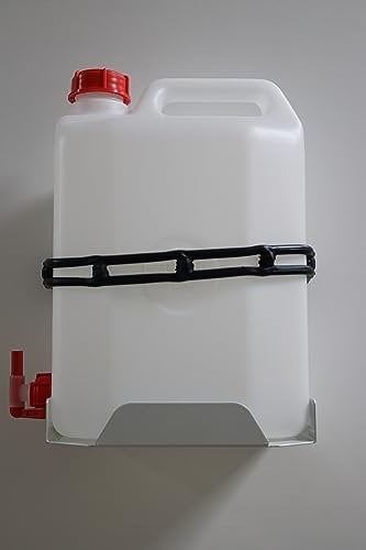 Jerrycan Kit Lave Main 10lt avec support pour Vehicule, camion, camper.