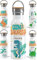 OWLBOOK Jurassic niedlich Trinkflasche personalisiert Kinder Dino - Edelstahl mit Bambusdeckel - Thermosflasche 600 ml - BPA frei Auslaufsicher - Kinder Trinkflasche mit Dinosaurier für Schule