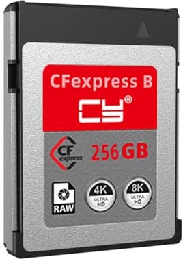 NFHK CFexpress Carte mémoire type B 256 Go CFE CFB compatible avec caméra XS 8K RAW PCIe Expansion