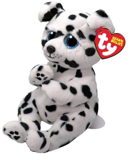 TY Rowdy Dalmation Beanie Bellies Regular - Squishy Beanie Baby Soft Plush Toys - Collectible Cuddly Stuffed Teddy