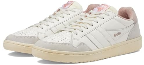Gola Unisex Eagle Sneaker, Off White/Peony, 42 EU