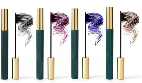 Thick Curling Skinny Mascara, Magic Color Skinny Mascara, Natural Waterproof Long-Lasting Non-Smudge, for Stronger,Longer Lashes,Clump,Flake-Free (Mix 4pcs)