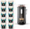 CAFE ROYAL SWITZERLAND PROFESSIONAL Machine à Café CoffeeB Globe Noir 1.3L avec 90 Coffee Balls Déca - 100% Compostables