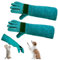 Ksvaye Gant Anti Morsure 45cm Gants de Protection, Gants de Manipulation d'animaux pour Animal, Le Bain, Le Toilettage, la Manipulation Chien, Chat, Oiseau, Serpent, Lézard, Reptile