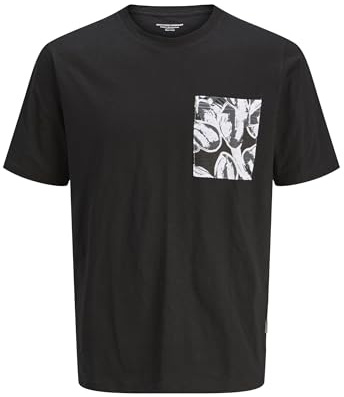 JACK & JONES Jorsplit AOP Pocket Tee Ss Crew Neck