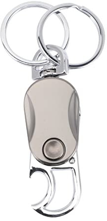 Garneck 3piezas Abrebotellas De Metal Llavero Destapador De Botellas Para Hombre Abrebotellas Práctico Para Claves y Bolsos Para Fiestas y Celebraciones
