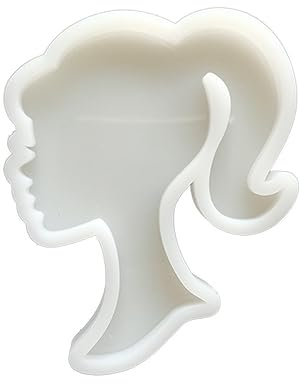 KIKAPA Silikonform Puppenköpfe Schokoladenköpfe Schokoladenwerkzeug Handgemachte Seife Polymer Clay Form Silikon Moule Einfach zu bedienen