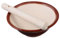 SHOWERORO Cuenco Tradicional Japonés De Suribashi Para Triturar Ajo Condimentos Moler Material Cerámico Palo De Madera Seguro Para Decoración De Cocina