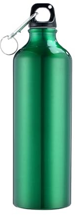 Bottiglie d'acqua da 500 ml con moschettone Borraccia portatile in alluminio riutilizzabile a tenuta stagna per sport brocca d'acqua per attività all'aperto escursionismo viaggi palestra fitness