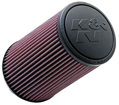 K&N Universal Clamp-On Air Filter: High Performance, Premium, Washable, Replacement Filter: Flange Diameter: 4 In, Filter Height: 14 In, Flange Length: 1.75 In, Shape: Round Tapered, RE-0880