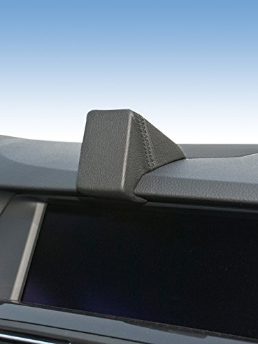 KUDA Handyhalterung passend für BMW 5er (F10, F11) ab 03/2010 - Telefonkonsole für Smartphones, Handy, Navi und mehr – Kunstlederkonsole, schwarz, 292535