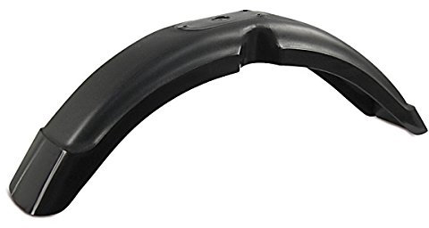 FEZ Kotflügel Enduro vorn, Schwarz, Faserverstärkter Kunststoff, Motorrad