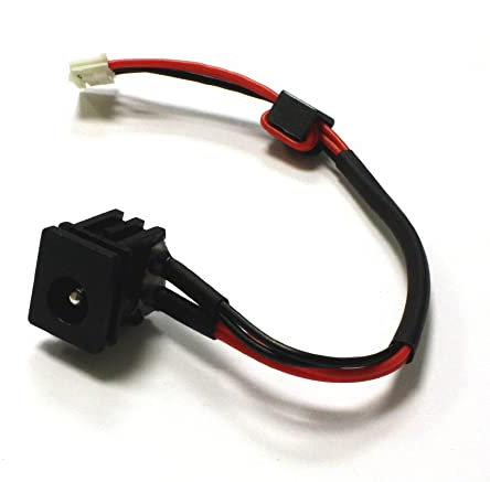 Power4Laptops connecteur Alimentation pc Portable avec câble pour Intel 915 Carte mère Compatible avec Toshiba Satellite A135-S276