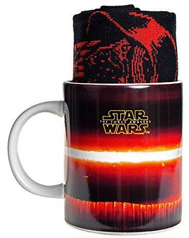 BB Designs SW-ES-MSS1 Star Wars-Kylo Ren Mug and Sock Set, Ceramic