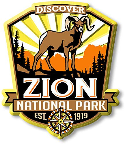 Inconnu Magnet Zion National Park