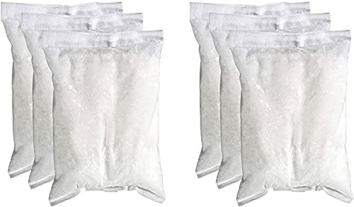 Luftentfeuchter - Nachfüllbeutel - Granulat - Raumentfeuchter - Entfeuchter - Luftreiniger - Feuchtigkeitstopper - Feuchtigkeitsfänger - Schimmel - Nässe - Feuchtigkeitskiller - Feuchtraum - 6 x 450g