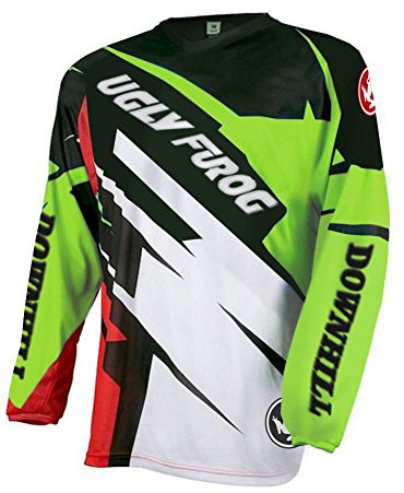 UGLY FROG Motocross Winter Thermal Vlies 2018 Langarm Ärmel Jersey Frühlingsart Motocross Mountain Bike Downhill Shirt Herren Sportbekleidung Kleidung