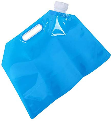Contenedor de Agua Plegable, Bolsa de Almacenamiento de Agua portátil de 3L Portabolsas para Beber al Aire Libre Senderismo Picnic Camping BBQ Viajes