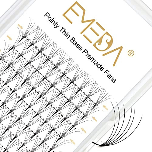 EMEDA cils volume russe 5D 0.10mm D curl cils extension de cils professionnel 9mm 12mm 15mm faux cils naturel Premade Eyelash Naturel Extension Cils Volume Russe Bouquet (5D 0.10 D mix)