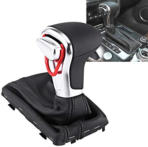 EBTOOLS Pomo de palanca de cambios con fuelle tapa antipolvo, pieza de repuesto solo para modelos de conducción izquierda y transmisión automática