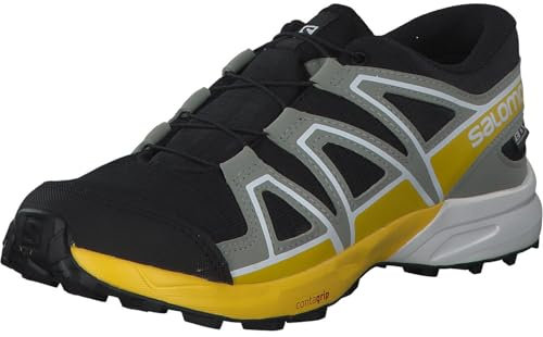 Salomon Speedcross Climasalomon Waterproof Kinder Outdoor-Schuhe, Präzise Passform, Grip, Praktischer Komfort, Black, 33