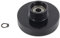 DL-pro Rodillo tensor para Bosch Siemens 00600436 600436 600436 rueda rueda para motor de doble banda para SelfCleaning Classixx Exxcel Avantixx Ascenta secadora lavadora secadora secadora