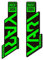 Adesivi compatibili con forcella bici Rock Shox Yari Ultimate 2020