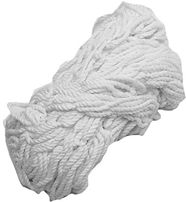 Fußball Fußballtor Netz, Fußball Ersatztor Netz Polypropylen Faser Material Faltbar, Fußballtor Post Netting für 6x4 Ft, 8x6 Ft, 12x6 Ft und 24x8 Ft Fußballtore(24X8FT)