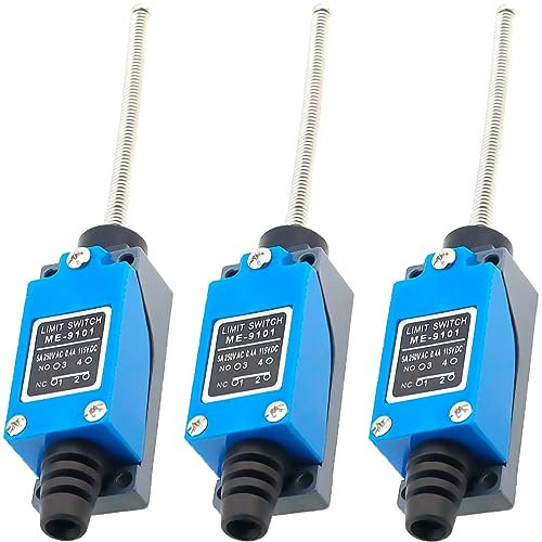 Youmile 3 pz ME-9101 Flessibile Molla Asta Momentaneo Finecorsa 1NC + 1NO ME-8167 Finecorsa per Stampante 3D Interruttore Porta Mulino CNC