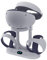 LiLiTok Vertikaler Ständer Kompatibel für PS5 VR2 Controller Ladestation mit Headset Halterung, Typ C Ladegerät für P5VR2 Handgriff Dual Dock VR2 Zubehör