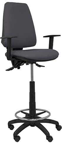 Tabouret Elche P&C 00B10RN Gris foncé
