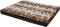 CopcoPet Hundematte Jumbo Orthopädisch 110 x 80 x 8 cm Tiger-Optik – Kuschelig, Waschbar, abwaschbar, rutschfest & pflegeleicht – Für mittelgroße Hunde Zuhause, Wohnung, Transportbox – Extra dick