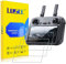 LUSEE 3 Piezas Protector de Pantalla para DJI RC 2 Control Remoto Cristal Vidrio Templado, RC2 Protector Pantalla para DJI Air 3 / DJI Mini 4 Pro Accesorios [Dureza 9H] [Resistente a los arañazos]