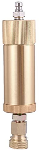 Tooteeru High Pressure PCP Hand Pump Air Filter Oil-Water Separator for High Pressure Pcp 30Mpa Air Pump Filter Compressor Gold