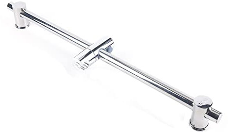 Edelstahl Duschstange Edelstahl 304 66cm mit Duschkopfhalterung Wandstange Dusche Duschkopf Halterung