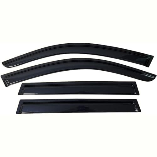 4 Stück Auto Windabweiser für BM-W 5 Series E61 2006-2010, Seitenfenster Regenabweiser Vorn Hinten Deflektoren Regenschutz Zubehör