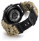 BINLUN 22MM Cinturino per Orologio in Nylon Paracord Sgancio Rapido Intrecciato Cinturino di Ricambio per SmartWatch Sportivo Fibbia Nera/Argento Adatto per Garmin/Adatto per Samsung Galaxy(Khaki)