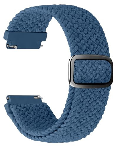 WNIPH Correas de reloj de 22 mm compatibles con Amazfit GTR 3/3 Pro/Amazfit GTR 2e/2/Amazfit GTR 47mm/Amazfit Stratos 2/Stratos 3/Amazfit Pace/Zepp Z,Correa tejida suave y cómoda de 22 mm.