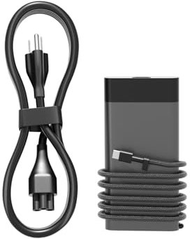 PowerPortnerLink 65W USB C Compatible with HP Elitebook & Spectre & Envy & ProBook & Pavilion & Elite x2 Chromebook X360 Laptop Replacement Travel Fast Charging Power Supply Cord Ac Adapter Type-C