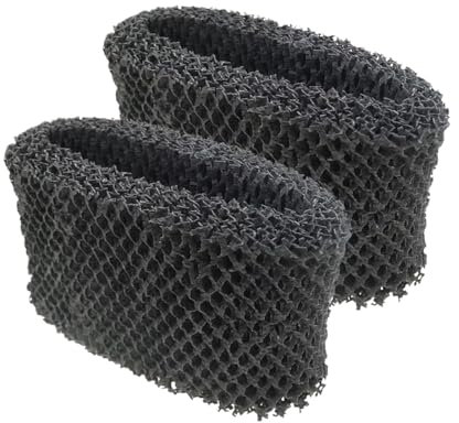 ZECKJVTD Schwarze Luftbefeuchterfilter Adsorbieren Und Verkalken, Kompatibel Mit Philips, HU4803 HU4811 HU4813 HU4801 HU4802 Luftbefeuchter(2pcs)