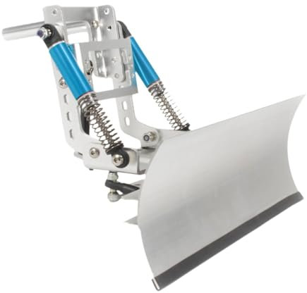 Fenteer Schneepflug aus Metall, 1/10 RC-Modellautozubehör, RC-Dekoration, dekoratives Zubehör, Simulation realistisch für 90046 90028 90027