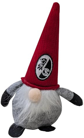 SC Freiburg Weihnachtswichtel – Offizieller Fanartikel Weihnachten – Fußball Bundesliga Wichtel Weihnachtsdeko & Geschenk für Fans