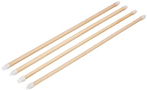 Kerbl Pet Holzsitzstangen 4 Stck. 45cm 2X 10mm, 2X 12mm