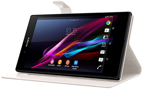 Muvit SESTS0002 Etui pour Sony Xperia Z Ultra Blanc