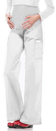 Pantalon médical femme enceinte, Cherokee (2092) - S, Blanc